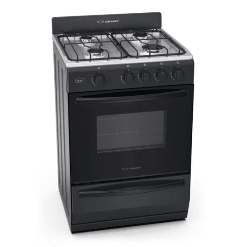 COCINA ORMAY INOX NEGRA CON V.S - Imagen 2