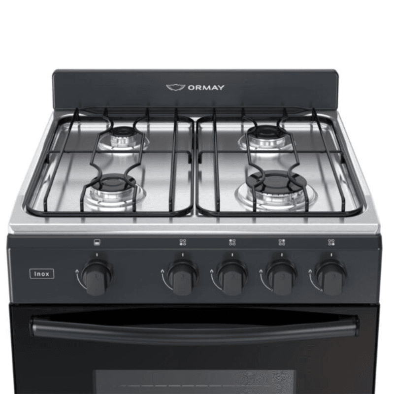 COCINA ORMAY INOX NEGRA CON V.S - Imagen 3