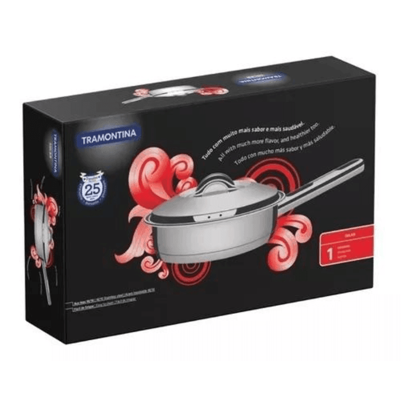 SARTEN TRAMONTINA 20-24-28 CM SOLAR 62500 - Imagen 4