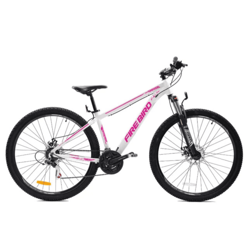 BICICLETA FIREBIRD 21V ACERO DAMA BL/ROSA