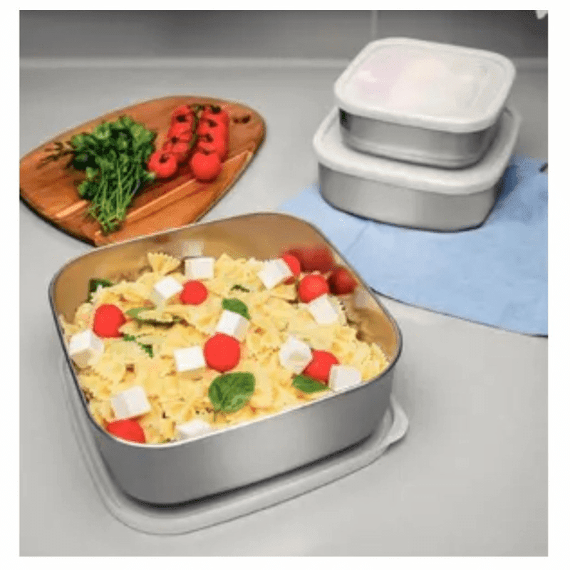 SET DE CONTENEDORES CUADRADOS TRAMONTINA 3PZS - 64220/800 - Imagen 3