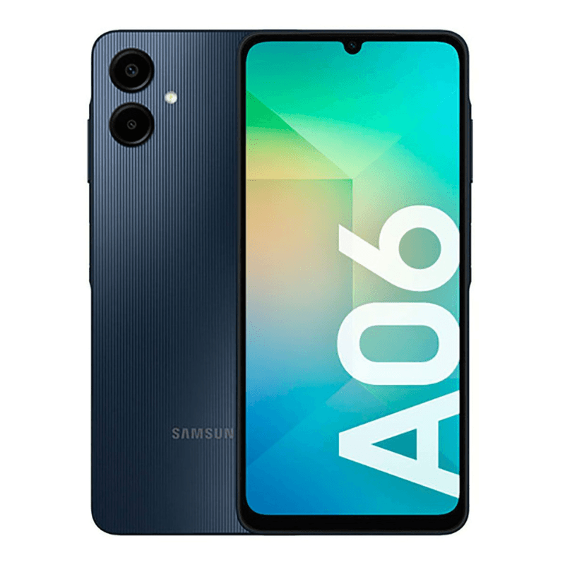 CELULAR SAMSUNG A06 NEGRO 128 GB 4 RAM NUEVO